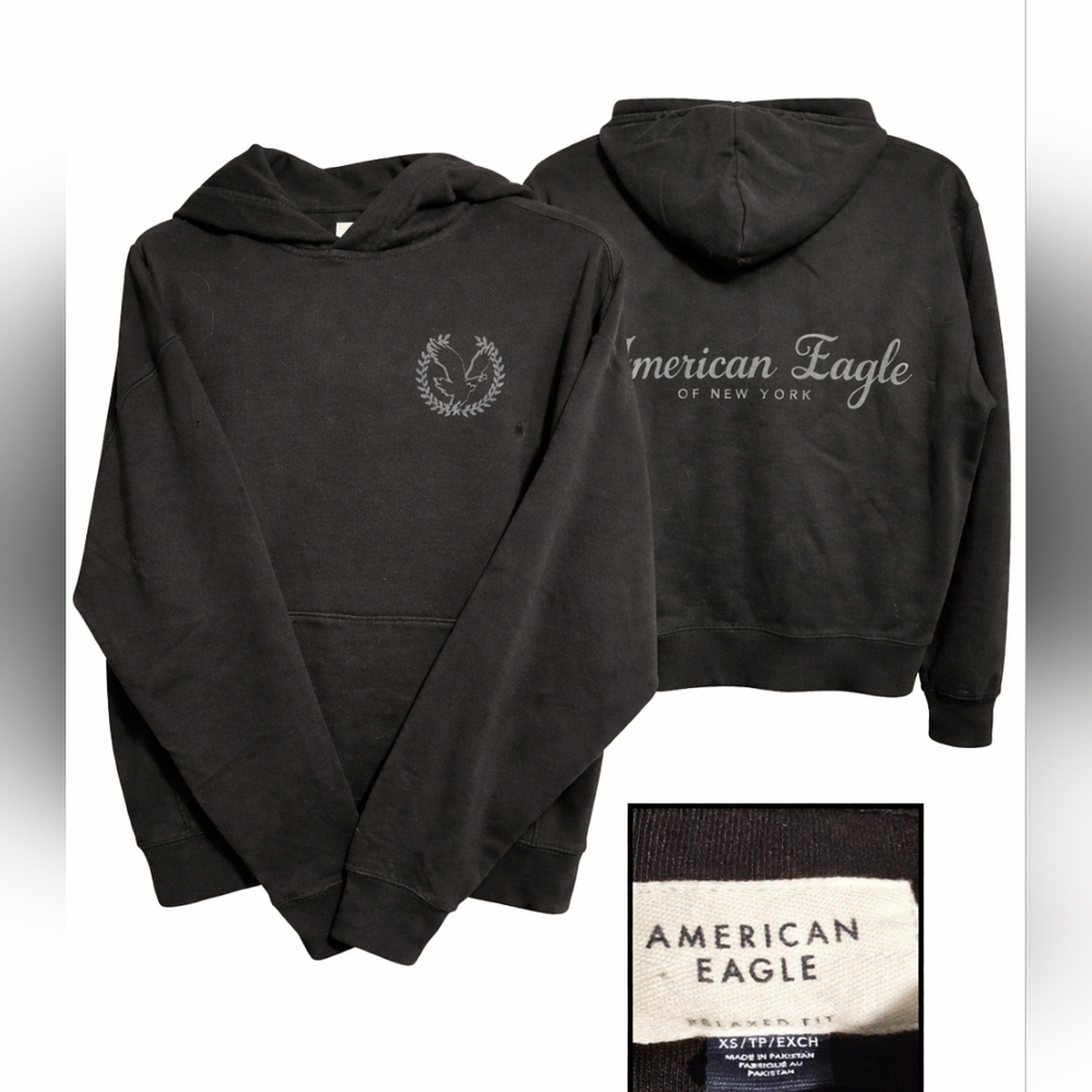American Eagle Outfitters Charcoal Hoodie
